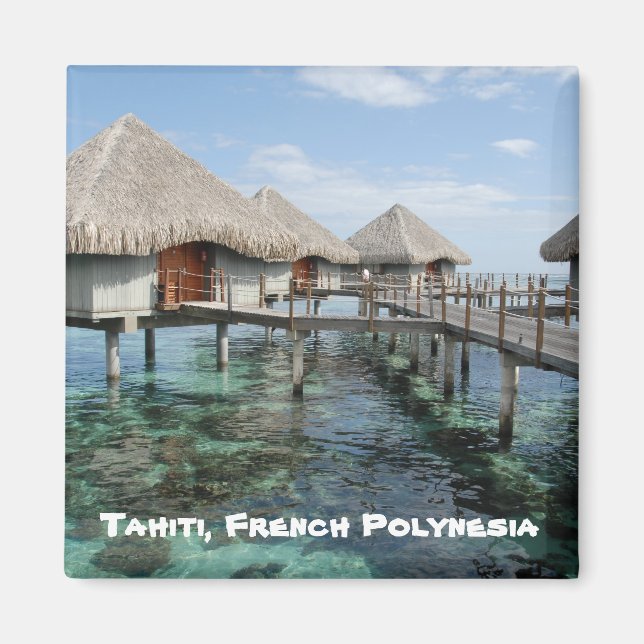 Aimant Tahiti, Polynésie française (Devant)