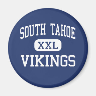 Aimant Tahoe Sud - Vikings - Haut - Lac Tahoe Sud