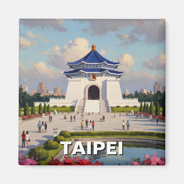 Aimant Taipei CKS memorial Taiwan (Devant)