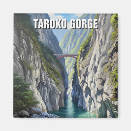 Aimant Taïwan Taroko Gorge Travel