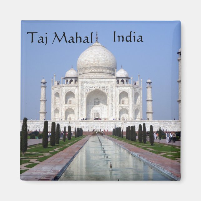 Aimant Taj Mahal, Agra, Inde (Devant)