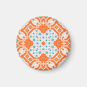 Aimant Talavera Mexicaine : Céramique Antique sans Seamle