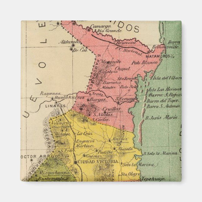 Aimant Tamaulipas, Mexique (Devant)