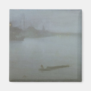 Aimant Tamise - Nocturne en bleu et argent, c.1872/8 (oi
