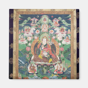 Aimant Tanka de Padmasambhava, c.749 AD