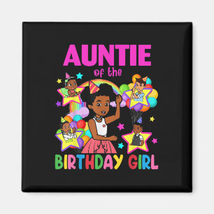 Aimant Tante de la fille d'anniversaire Gracie Poupées d'