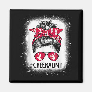 Aimant Tante Vie Messy Bun Pom-pom girl Bleached Mères D