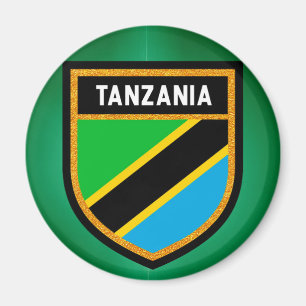 Aimant Tanzania Flag
