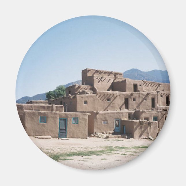Aimant Taos Pueblo (Devant)