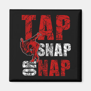 Aimant Tap Snap ou Nappes Drôle de Jiu-Jitsu Brésilien Ka