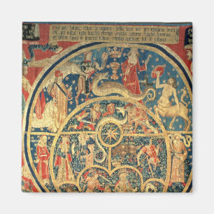 Aimant tapisserie astrologique