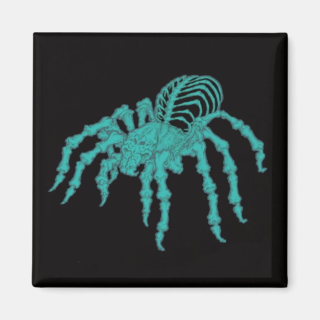 Aimant Tarantula squelettique (Devant)