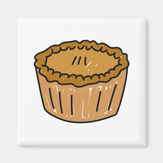 Aimant tarte (Devant)