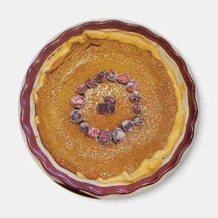 Aimant Tarte citrouille aux canneberges