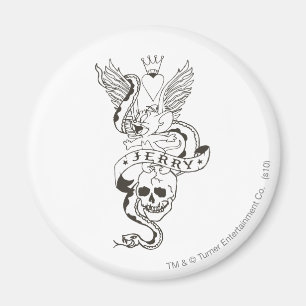 Aimant Tatouage tordu Jerry 1