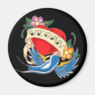 Aimant Tatouage végétal