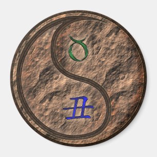 Aimant Taureau & Bœuf de terre