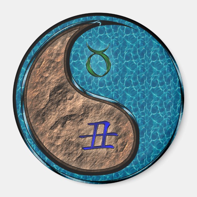 Aimant Taureau & Boeuf d'eau (Devant)