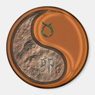 Aimant Taureau & Lapin de Bois