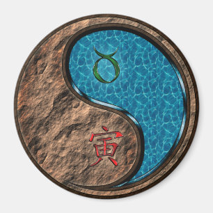 Aimant Taureau & Tigre d'eau