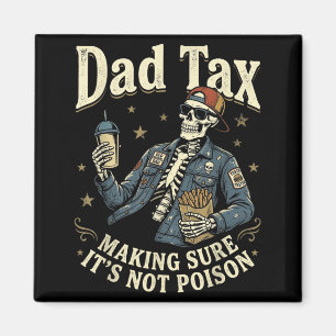 Aimant Taxe papa s'assurant que la fête des pères papa n'