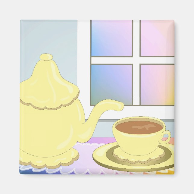 Aimant Tea Time ! (Devant)