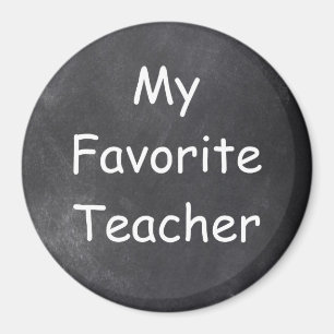 Aimant Teacher Chalkboard Design Venin Idea