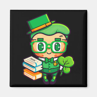 Aimant Teacher Leprechaun St Patricks Day Teacher T Shirt
