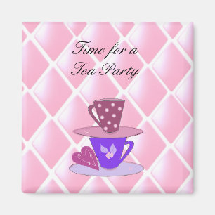 Aimant Teacups - Tea Party