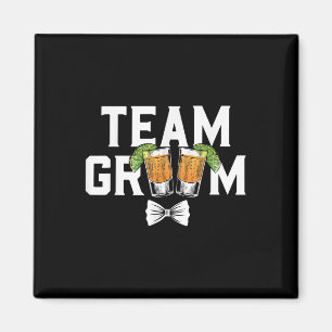 Aimant Team Groom Party Bachelor Shots Bride Mariage