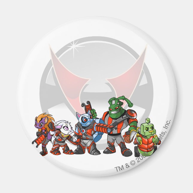 Aimant Team Virtupets Space Station Group (Devant)