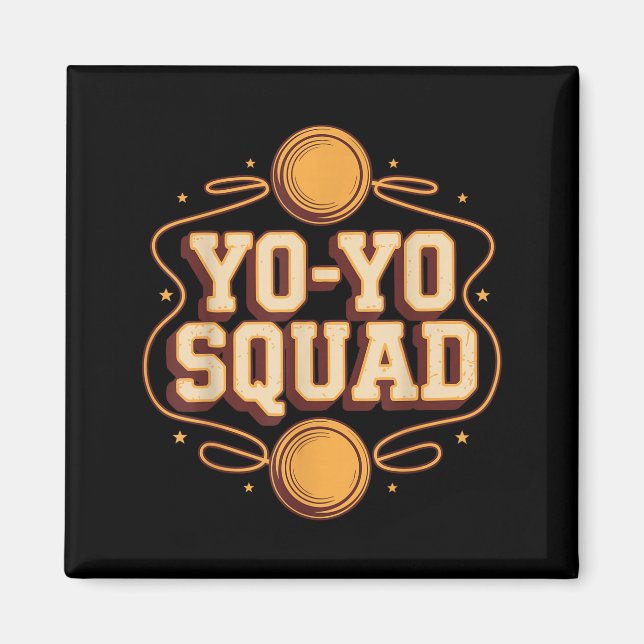Aimant Team Yoyo Player Squad Yo-yo  (Devant)