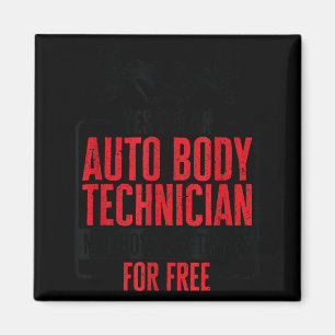 Aimant Technicien de carrosserie automobile Réparation de