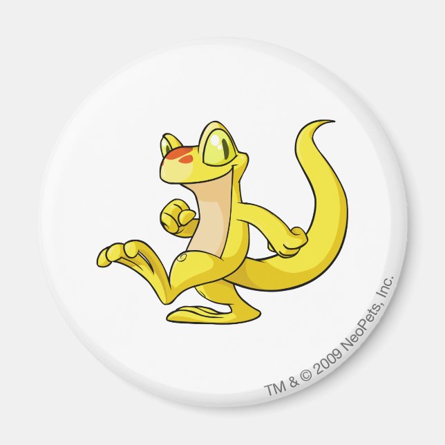 Aimant Techo jaune (Devant)