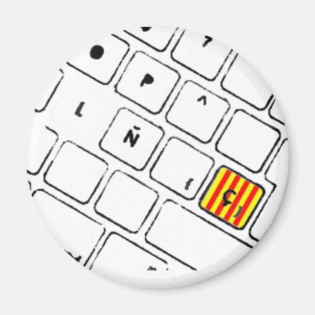 Aimant Teclat Ç (Devant)