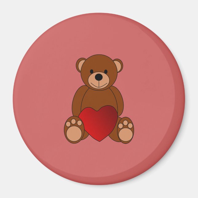 Aimant Teddy Love (Devant)
