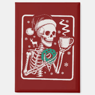 Aimant Tee Murder montre l'horreur de Friends Squelette d