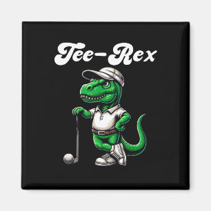 Aimant Tee Rex Golf T Rex Dinosaure Garçons Hommes Femmes