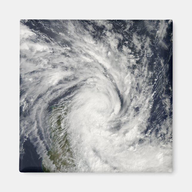 Aimant Tempête tropicale Jade débarquant sur Madagascar (Devant)