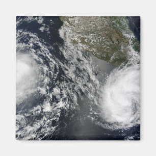 Aimant Tempêtes tropicales Blas et Celia