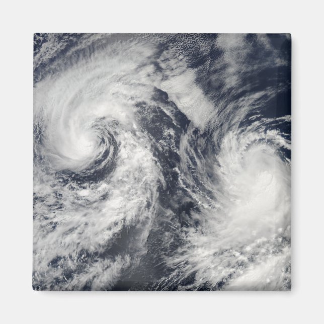 Aimant Tempêtes tropicales Boris et Cristina (Devant)