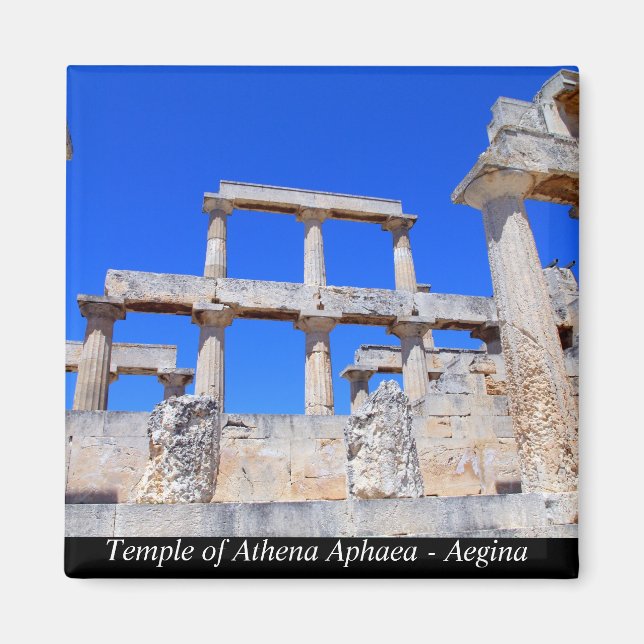Aimant Temple d'Athena Aphaea (Devant)