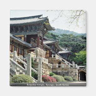 Aimant Temple de Bulguksa, Kyongju, Corée du Sud