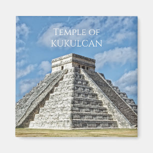Aimant Temple de Kukulcán, Pyramide, Chichen Itza, Mexiqu