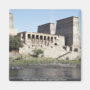 Aimant Temple de Philae Assouan, Haut Désert d'Egypte