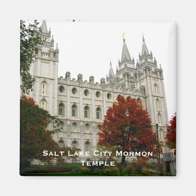 Aimant Temple mormon de Salt Lake City (Devant)