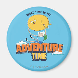 Aimant Temps d'aventure Jake Flottant Avec Finn
