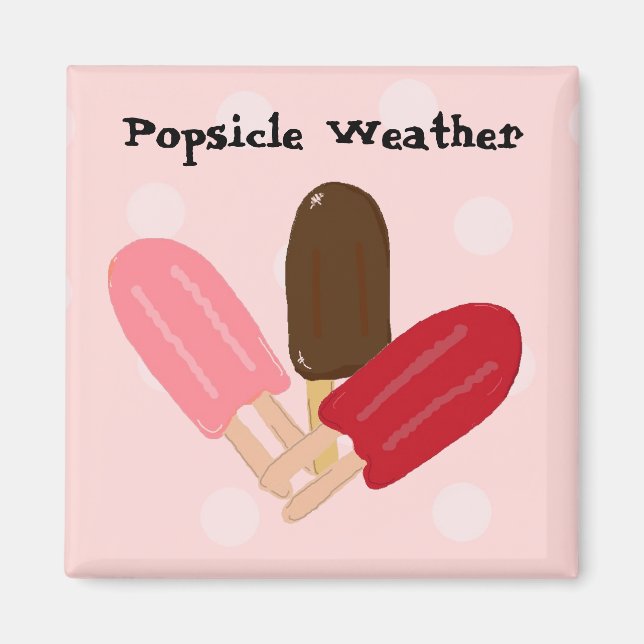 Aimant Temps de Popsicle (Devant)