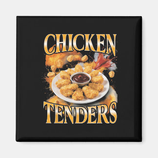 Aimant Tendres de poulet drôle de Bootleg Foodie