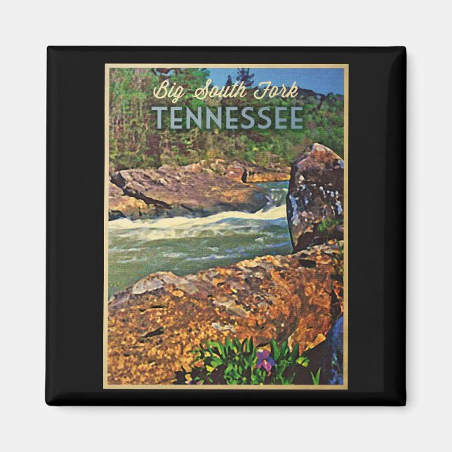 Aimant Tennessee Big South Fork (Devant)